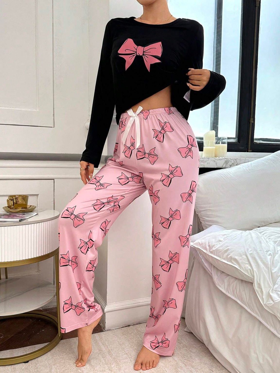 Pyjama papillon en coton