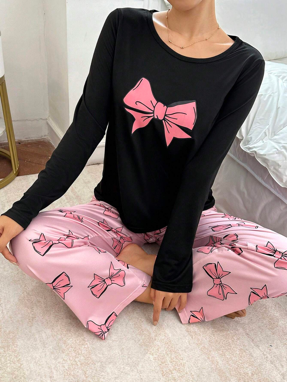 Pyjama papillon en coton